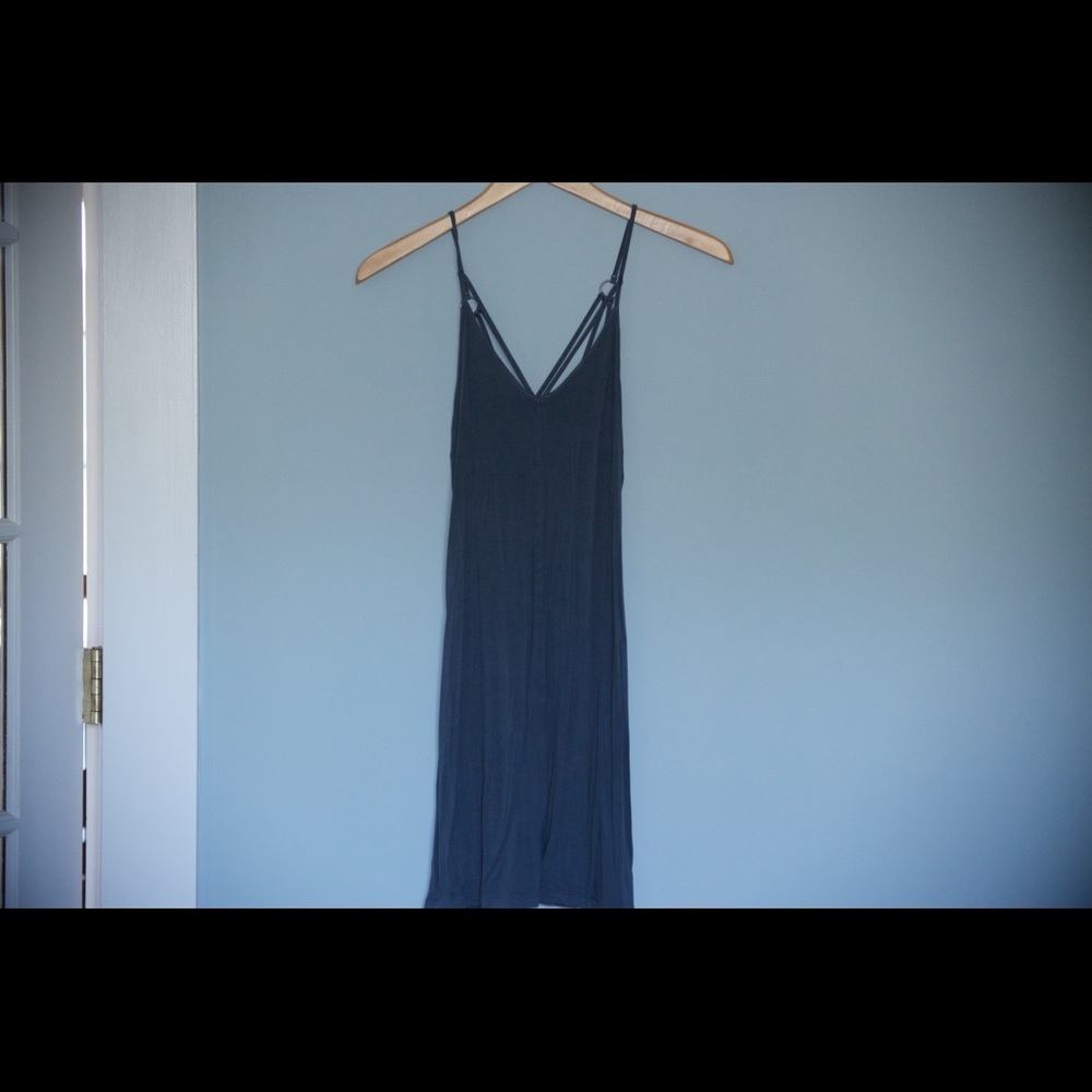 CUTE Strappy Blue Dress